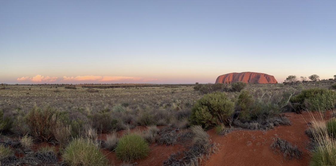 Uluru Sunset Panorama