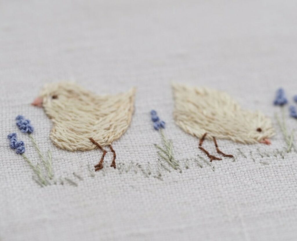 Chick Embroidery