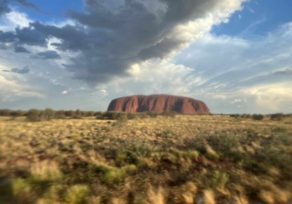 Uluru post-storm Uluru